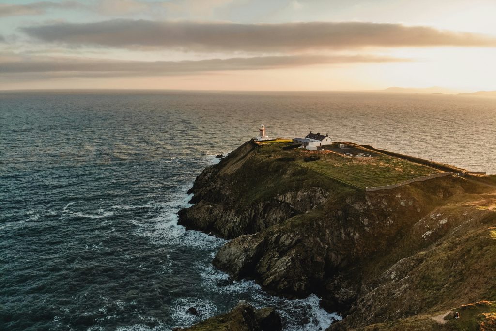 Falaise de Dublin, Irlande