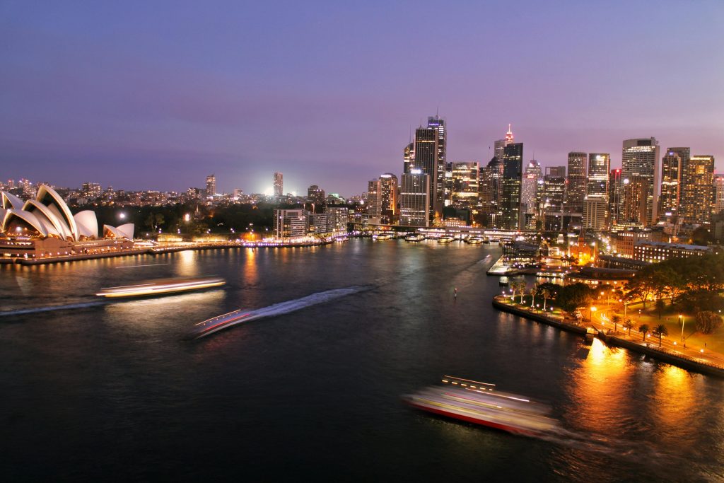 Sydney de nuit 