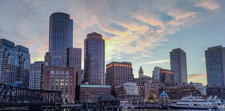 skyline boston voyage linguistique