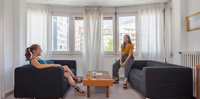 appartement partagé voyage linguistique espagne